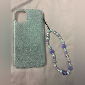 5/$20 (ENTIRE SHOP CLEARANCE) Lavender / purple phone strap 💜